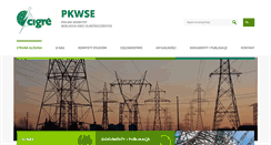 Desktop Screenshot of cigre.pl