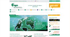 Desktop Screenshot of fr.cigre.org