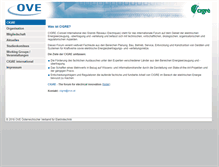 Tablet Screenshot of cigre.at